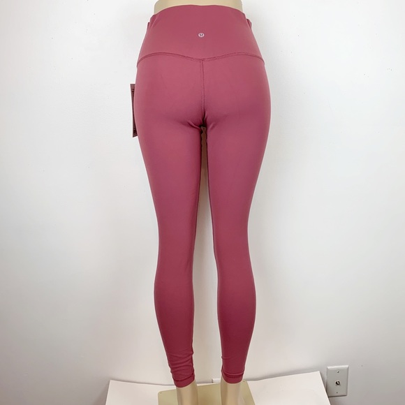 NWT LULULEMON ALIGN PANT 28”. Misty Mauve. - Picture 2 of 7